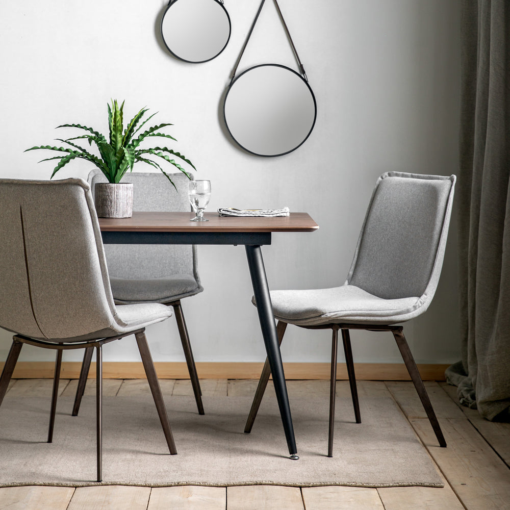 Gallery Interiors Astley Dining Table in Walnut