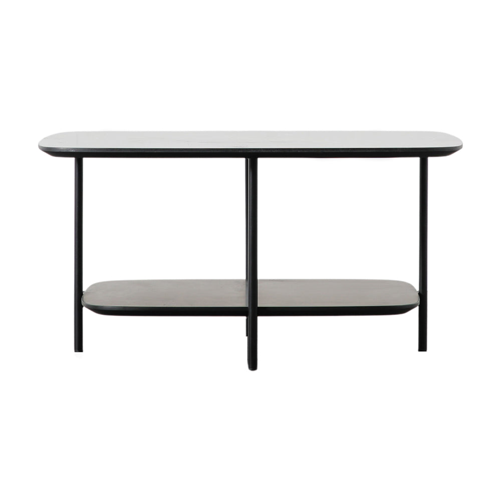 Gallery Interiors Ludworth Coffee Table In Black Marble