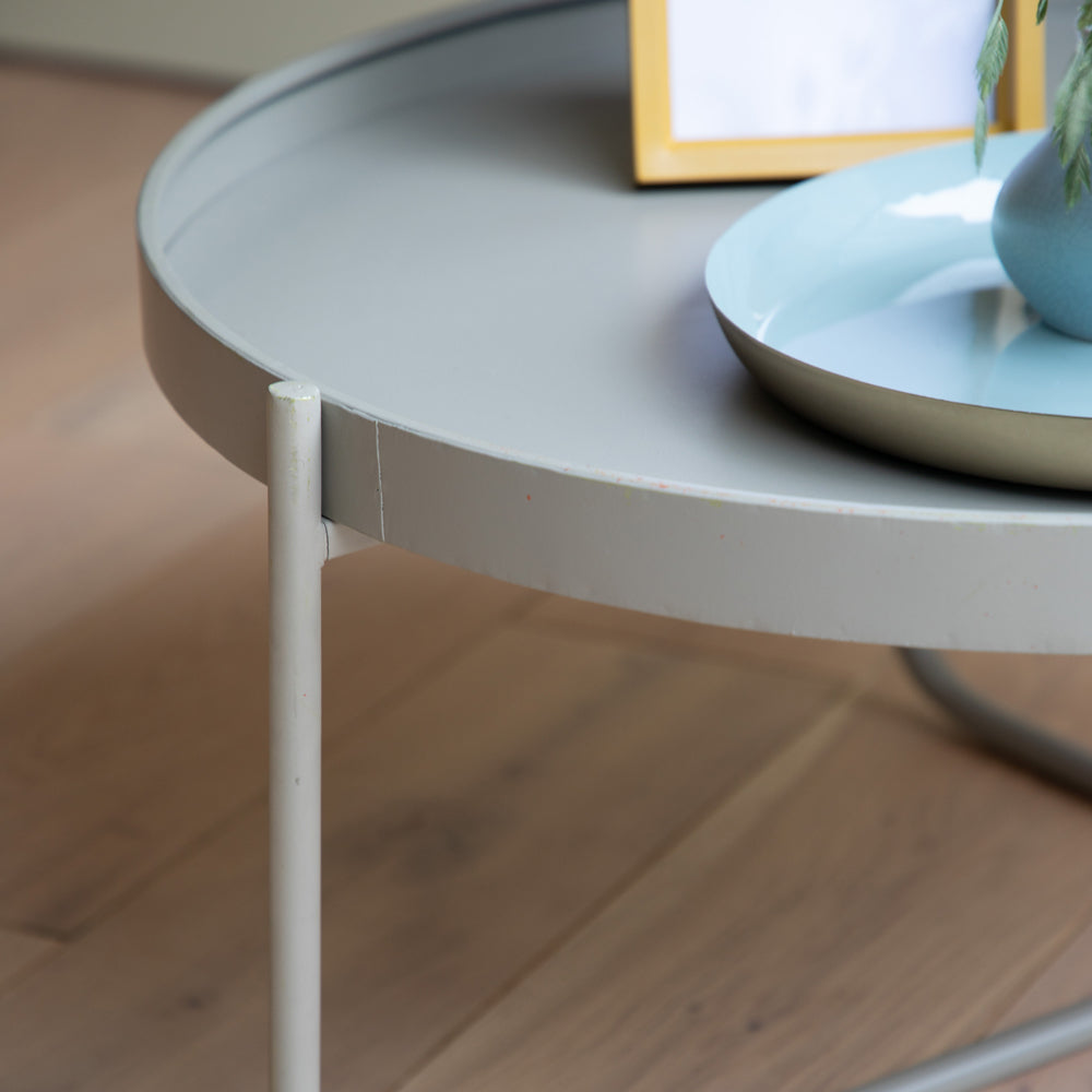 Product photograph of Gallery Interiors Melbury Coffee Table In Grey from Olivia's.