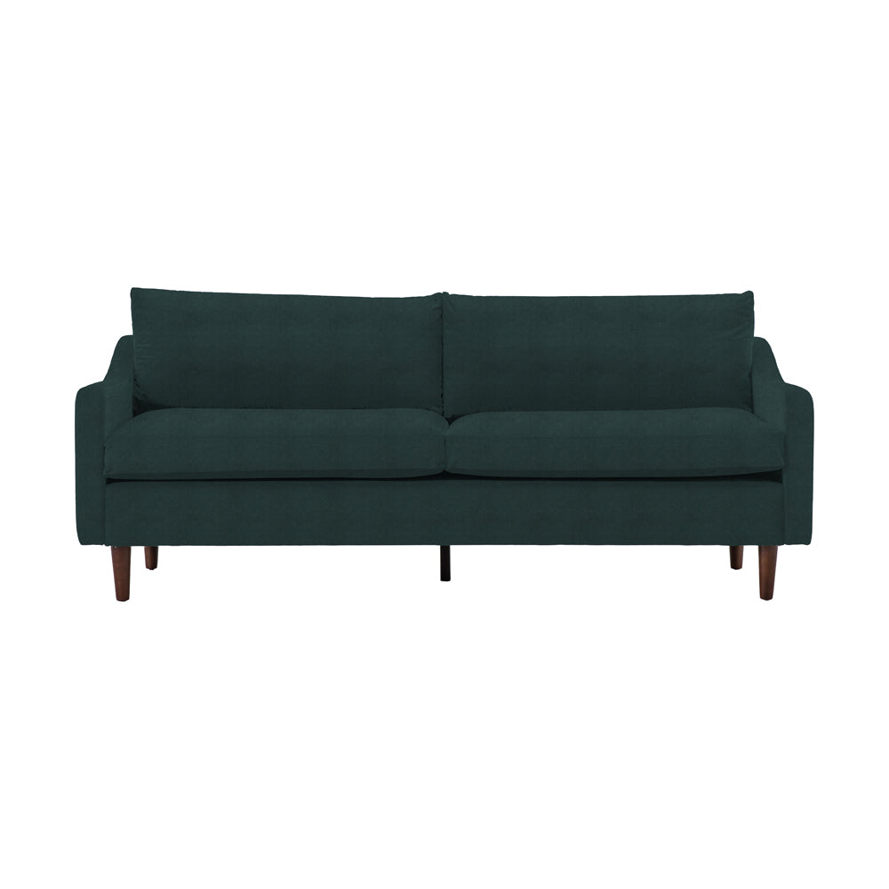Product photograph of Olivia S Sofa In A Box Model 2 - 3 Seater Sofa In Peacock Green from Olivia's