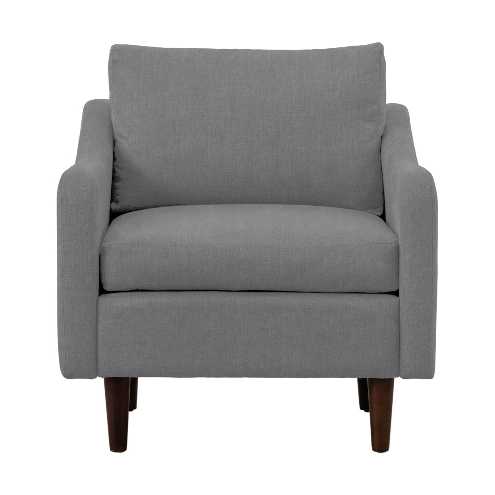 Product photograph of Olivia S Sofa In A Box Model 2 - Armchair In Grey from Olivia's