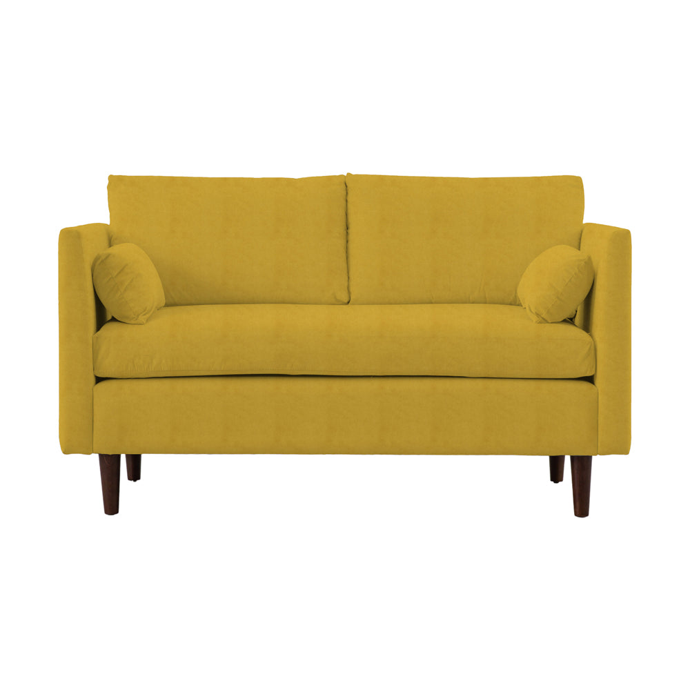 Product photograph of Olivia S Sofa In A Box Model 3 - 2 Seater Sofa In Saffron from Olivia's