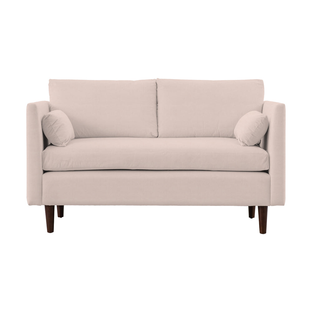 Product photograph of Olivia S Sofa In A Box Model 3 - 2 Seater Sofa In Powder Pink from Olivia's