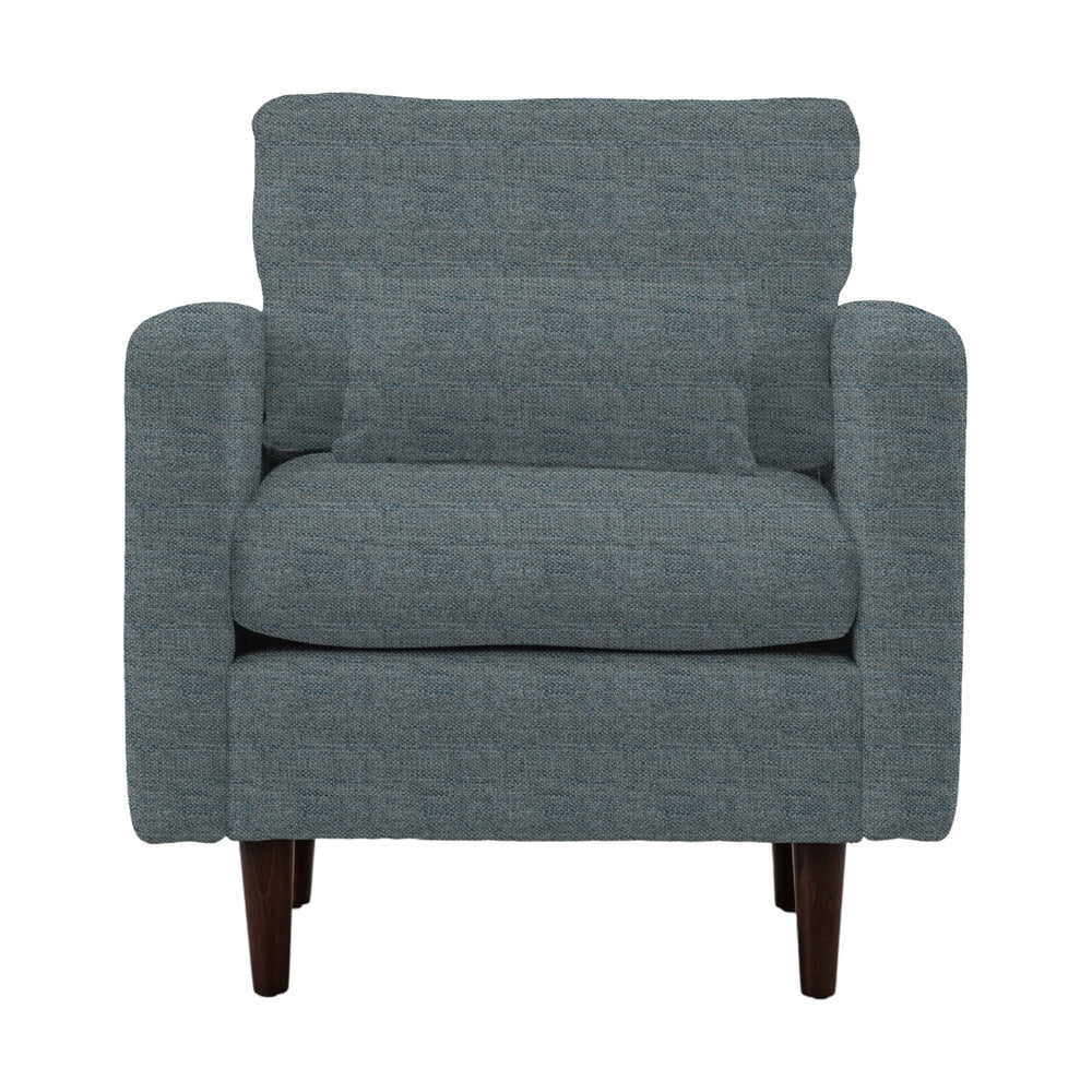 Product photograph of Olivia S Sofa In A Box Model 4 - Armchair In Carolina Grey from Olivia's