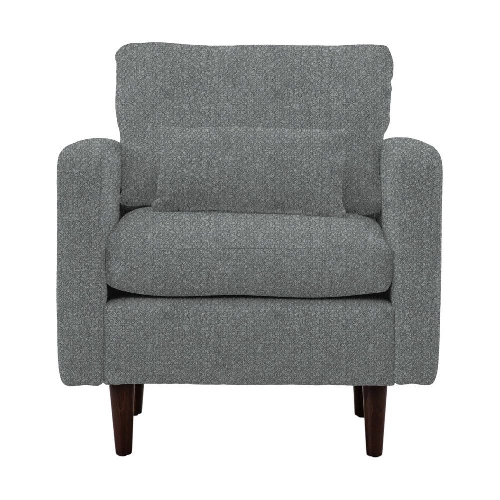 Product photograph of Olivia S Sofa In A Box Model 4 - Armchair In Dove Grey from Olivia's
