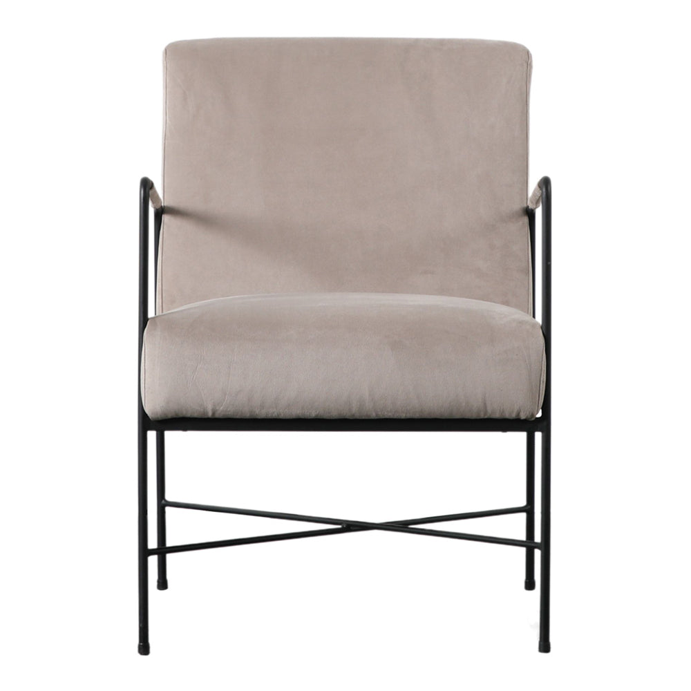 Product photograph of Gallery Interiors Erez Armchair Grey from Olivia's.