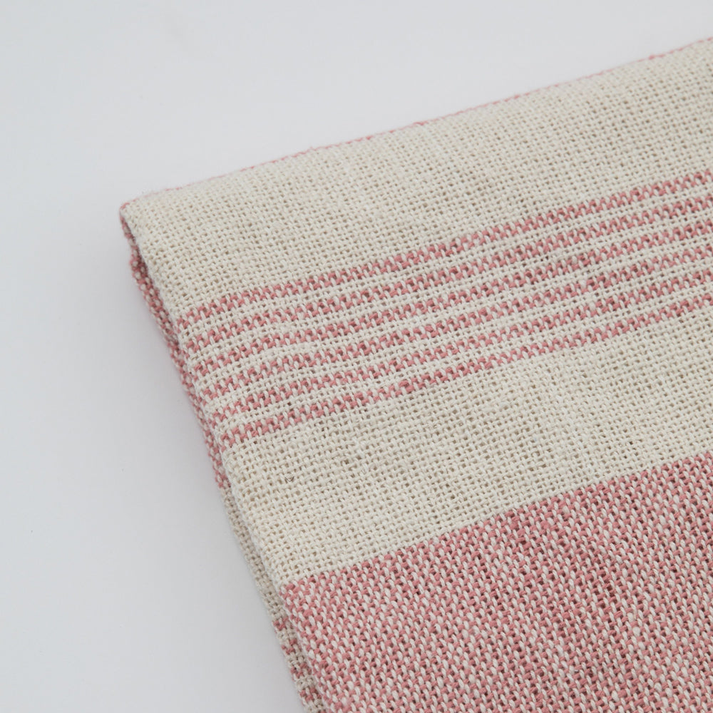 Product photograph of Gallery Interiors Garnette Stripe Stripe Throw Blush from Olivia's.