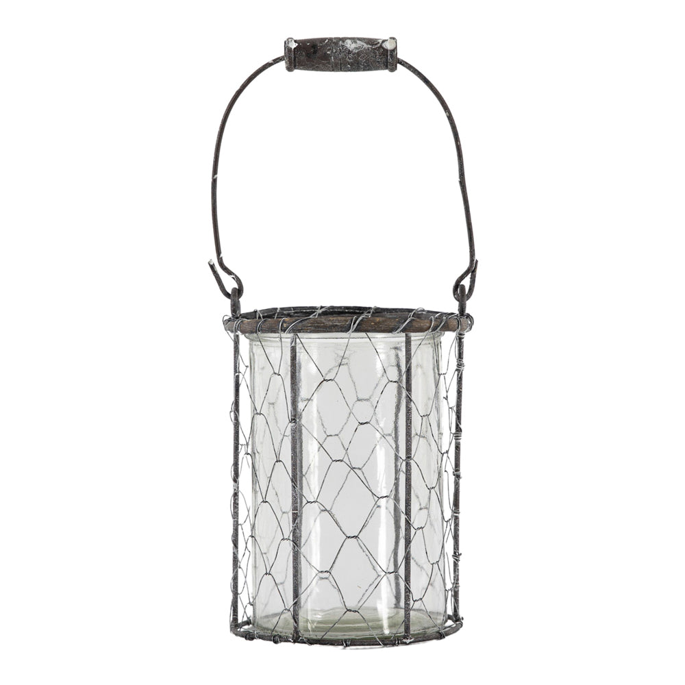 Product photograph of Gallery Interiors Alp Lantern Black Small from Olivia's.