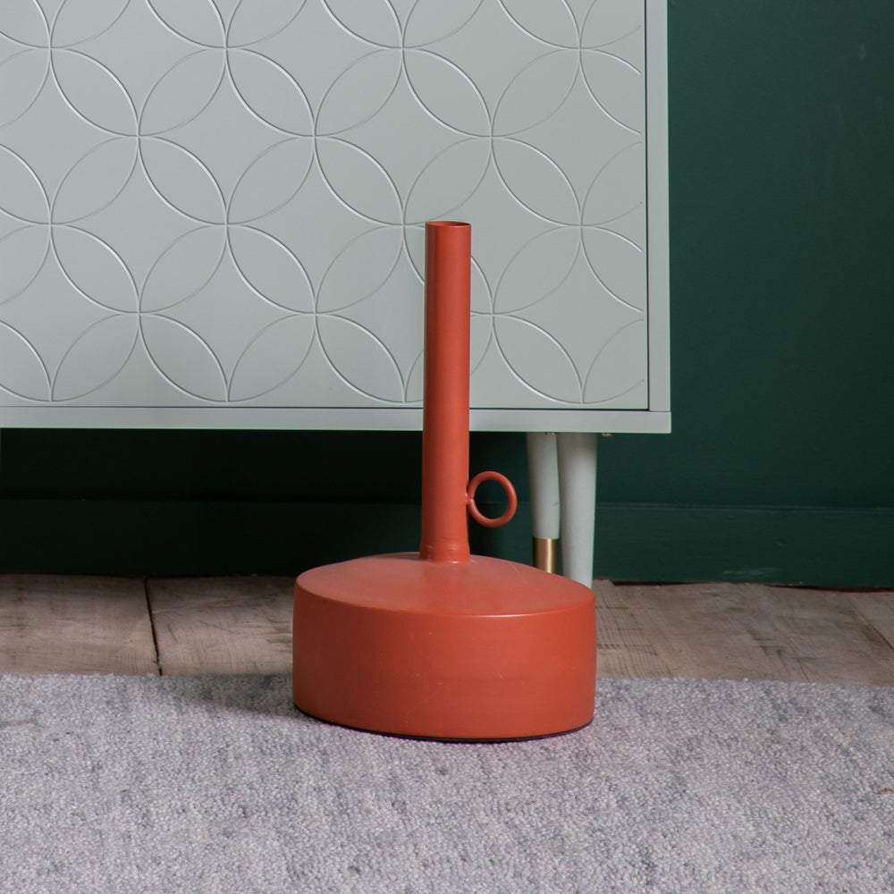 Product photograph of Gallery Interiors Kolar Vase Burnt Orange from Olivia's.