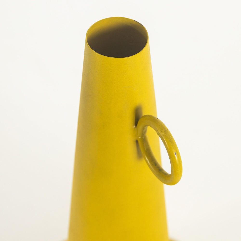 Product photograph of Gallery Interiors Tamzin Vase Ochre from Olivia's.