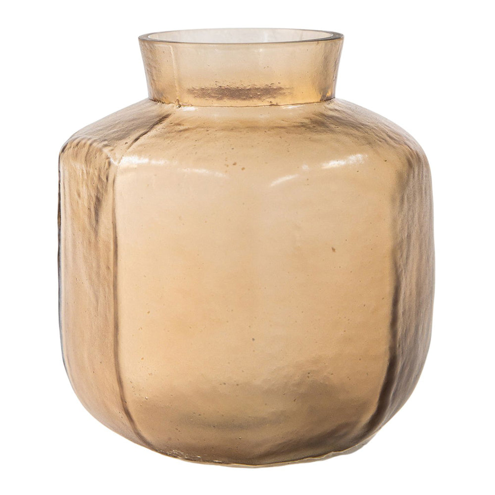 Product photograph of Gallery Interiors Hamilton Vase Brown Large from Olivia's.