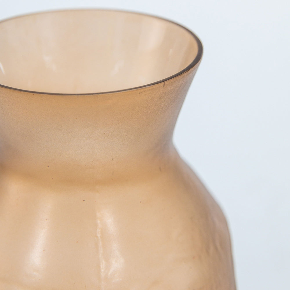 Product photograph of Gallery Interiors Hamilton Vase Brown Large from Olivia's.