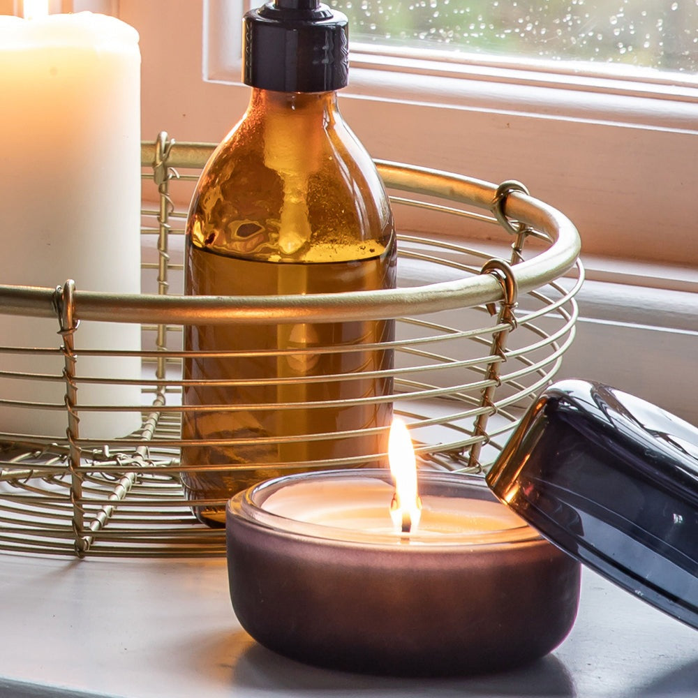 Product photograph of Gallery Interiors Set Of 2 Mani Tray Round Antique Brass from Olivia's.