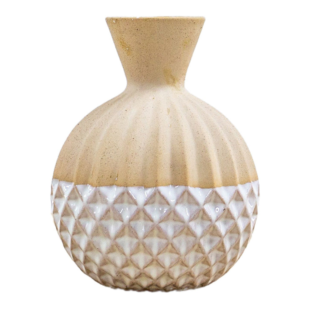 Product photograph of Gallery Interiors Bryn Vase White Large from Olivia's.