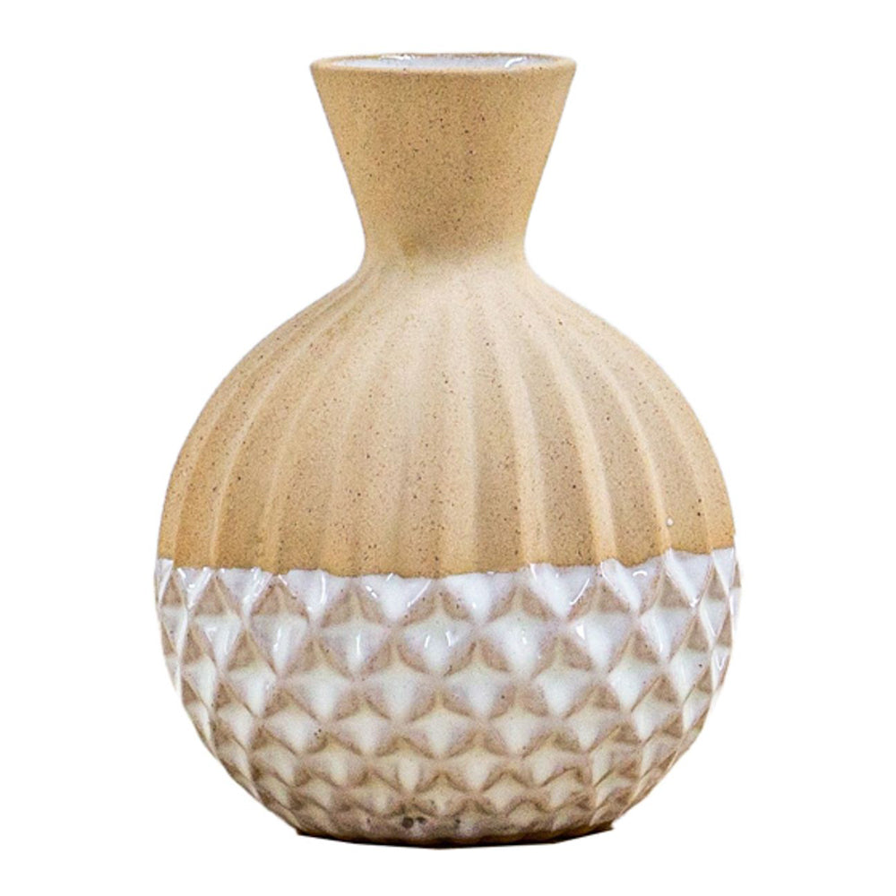 Product photograph of Gallery Interiors Bryn Vase White Large from Olivia's.