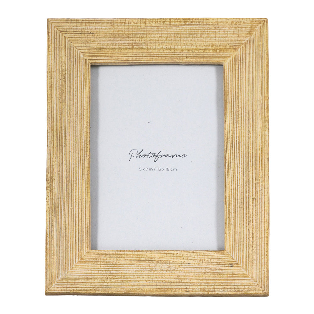 Product photograph of Gallery Interiors Blackmore Photo Frame Wood Effect Small from Olivia's.