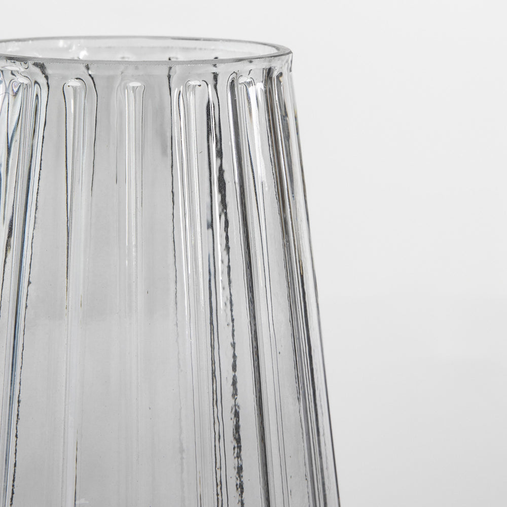 Product photograph of Gallery Interiors Teke Vase Grey Large from Olivia's.