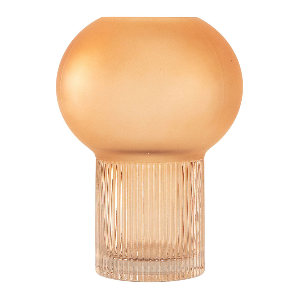 Product photograph of Gallery Interiors Cruz Vase Orange from Olivia's.