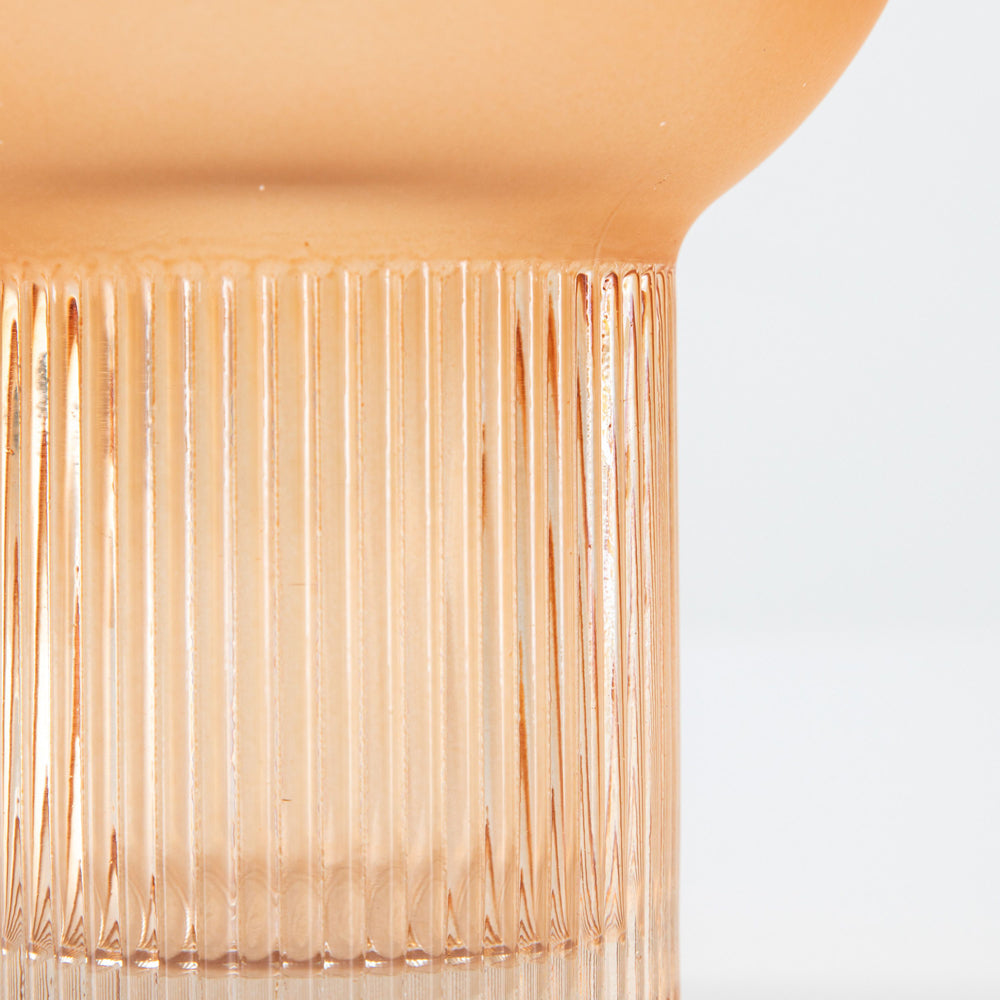 Product photograph of Gallery Interiors Cruz Vase Orange from Olivia's.