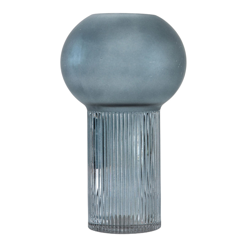 Product photograph of Gallery Interiors Cruz Vase Blue from Olivia's.