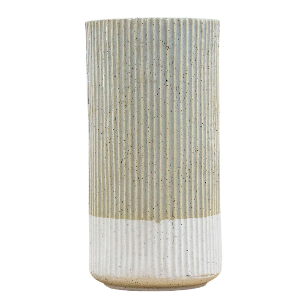 Product photograph of Gallery Interiors Pandor Vase Oatmeal Large from Olivia's.