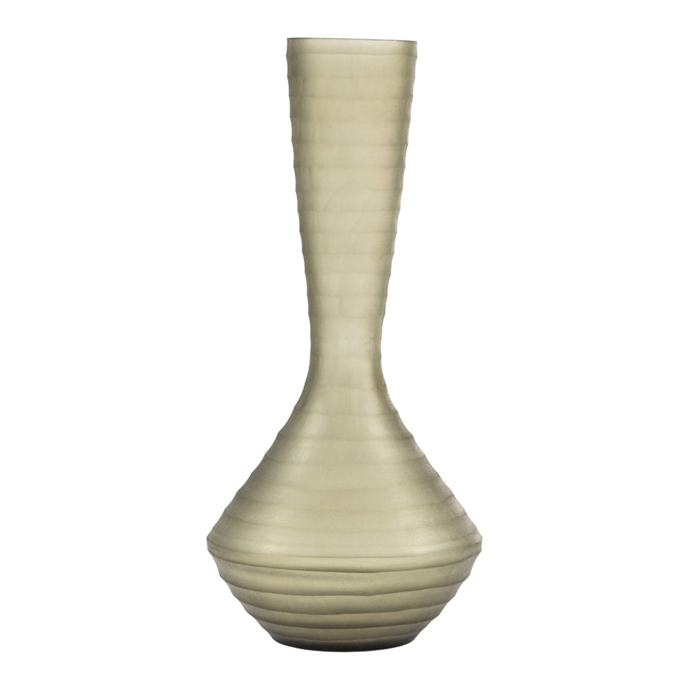 Product photograph of Gallery Interiors Ulrich Vase Dusty Light Brown Large from Olivia's.