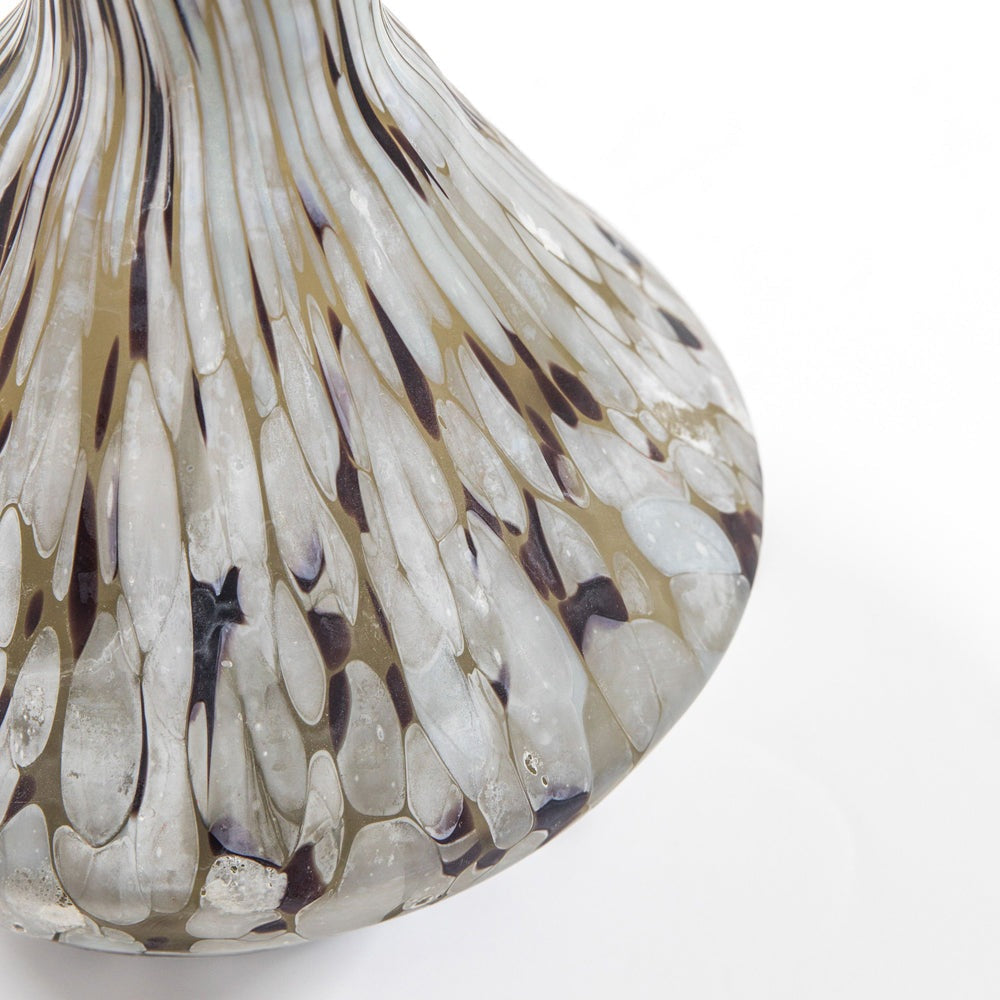 Product photograph of Gallery Interiors Kendall Vase Mottled Brown Medium from Olivia's.