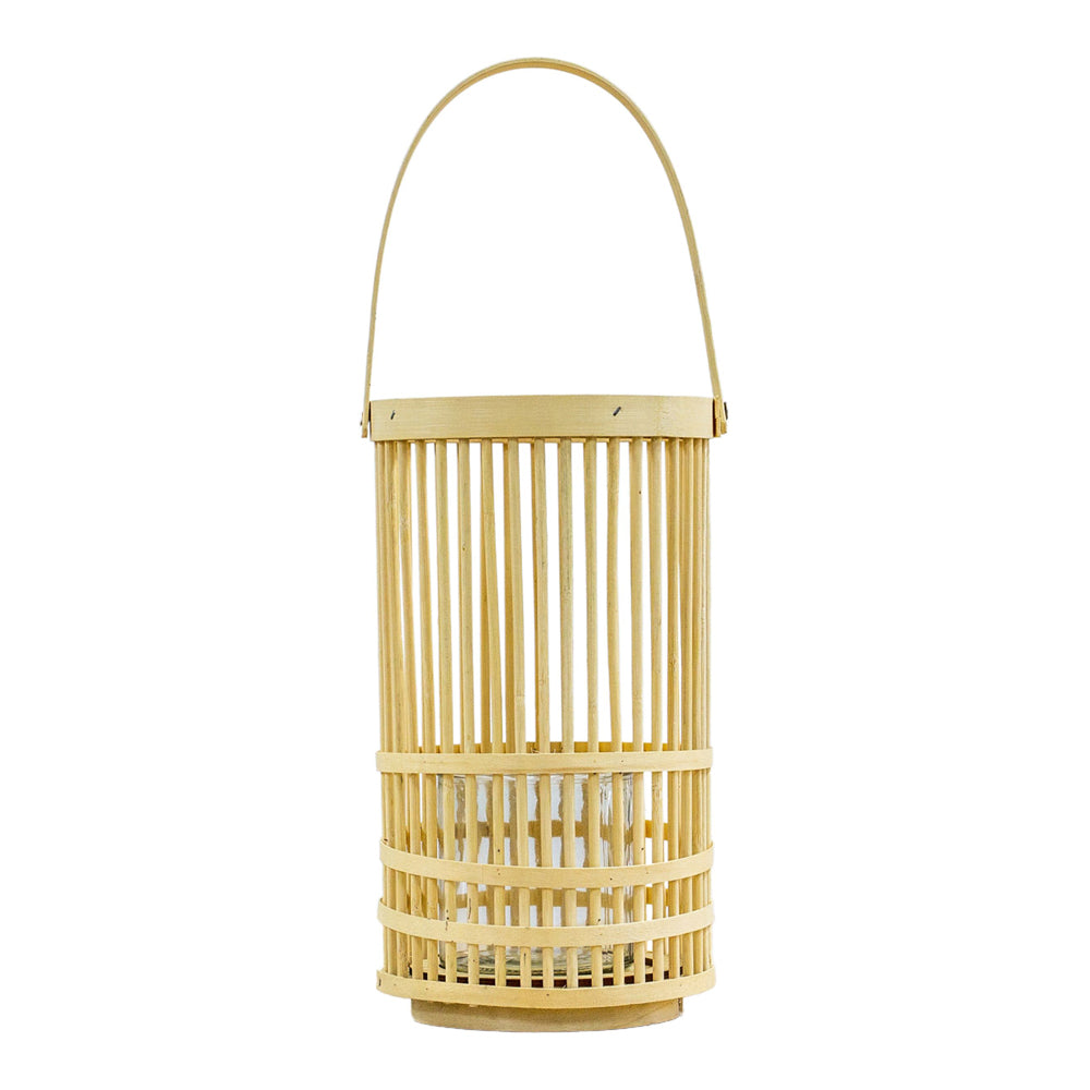 Product photograph of Gallery Interiors Sable Lantern Natural Small from Olivia's.