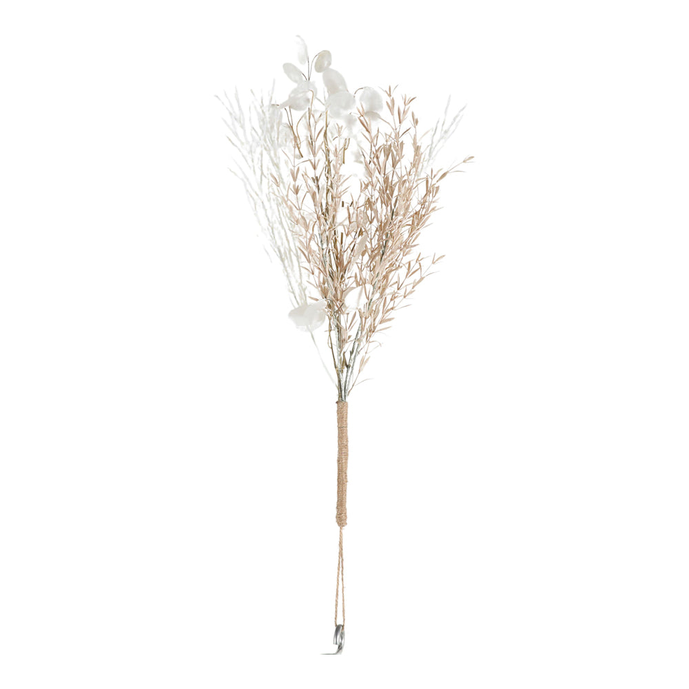 Product photograph of Gallery Interiors Rinat Silver Dollar Bouquet Faux Plant Ivory Large from Olivia's.