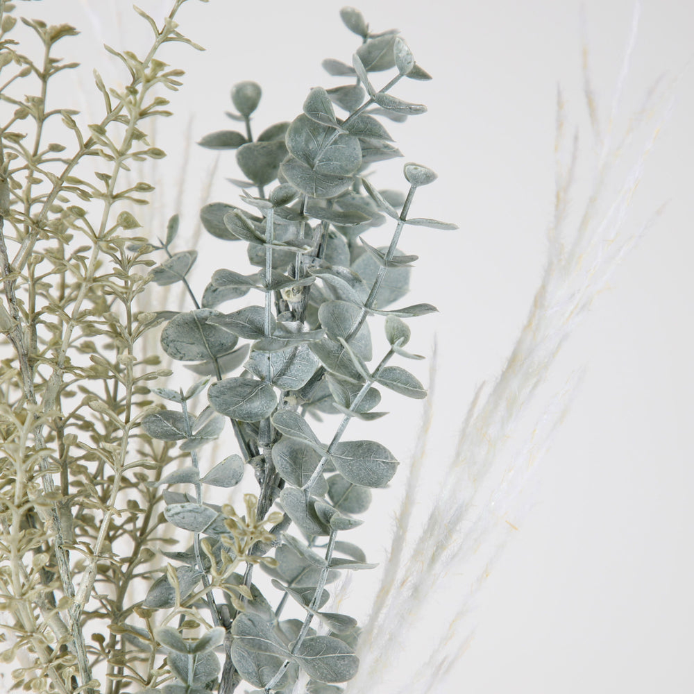 Product photograph of Gallery Interiors Duffy Wild Grass Bouquet Faux Plant Cream And Green Large from Olivia's.