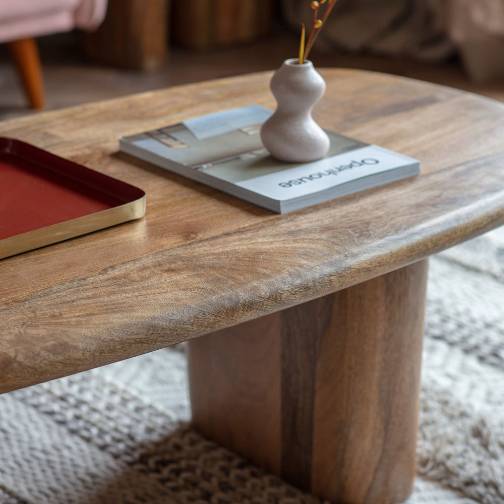 Product photograph of Gallery Interiors Reyna Coffee Table Natural from Olivia's.