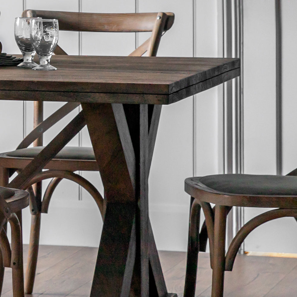 Product photograph of Gallery Interiors Grover Dining Table In Oak Large from Olivia's.