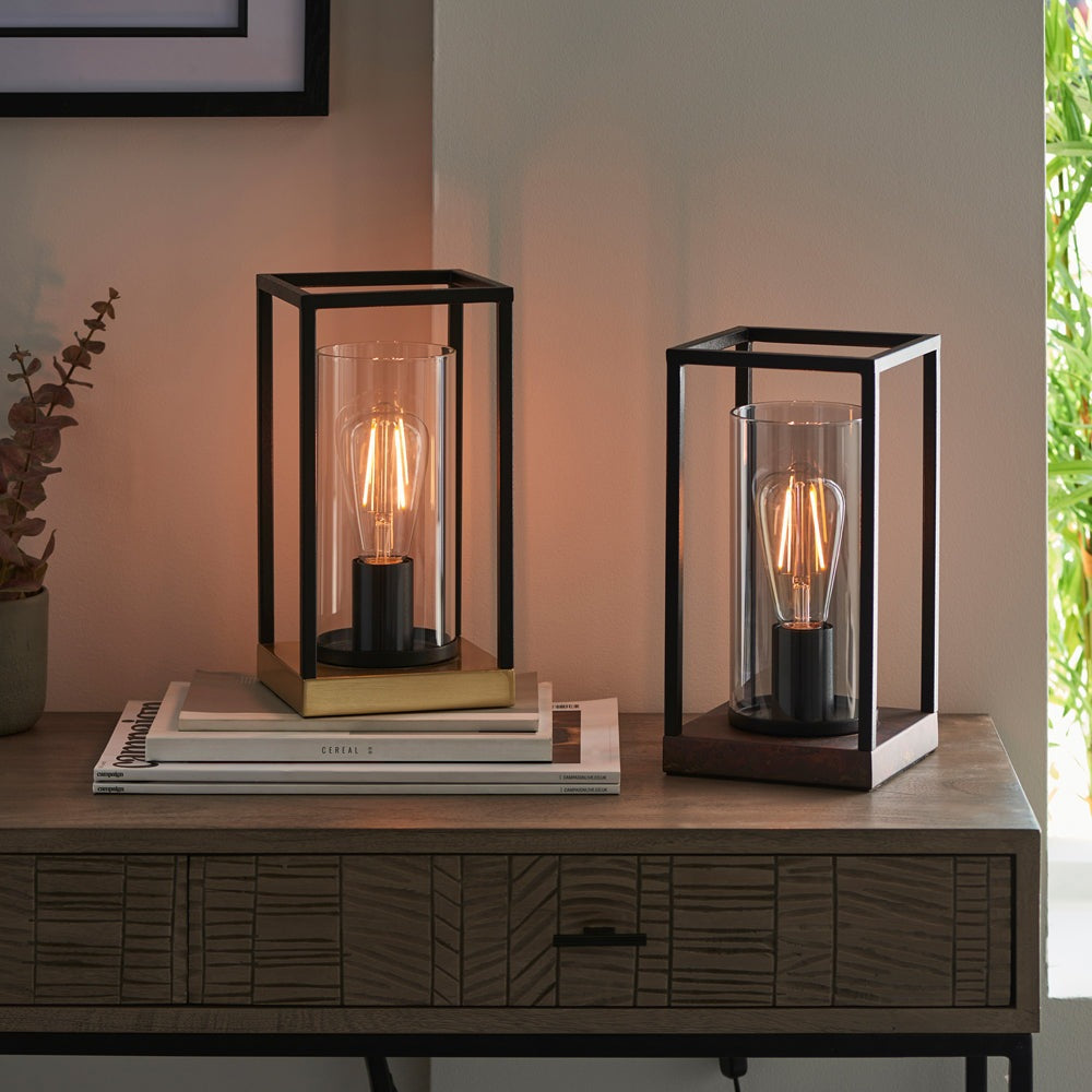 Product photograph of Olivia S Clara Table Lamp In Black Bronze from Olivia's.