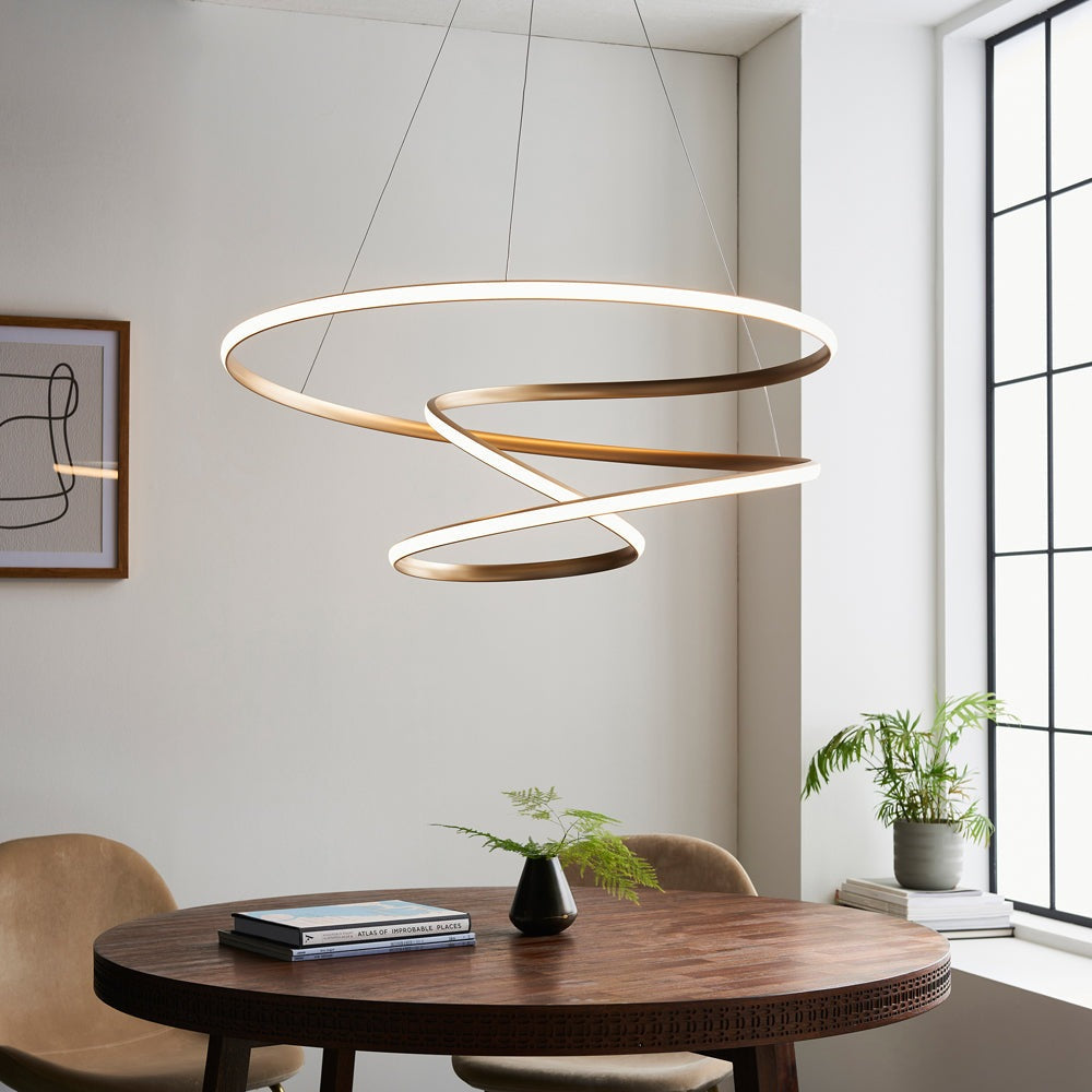 Olivias Hanna Pendant Light In Gold