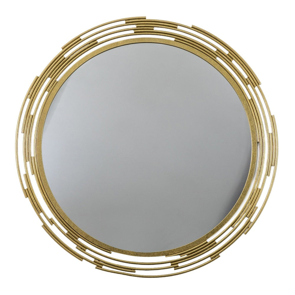 Gallery Interiors Blanche Mirror in Gold