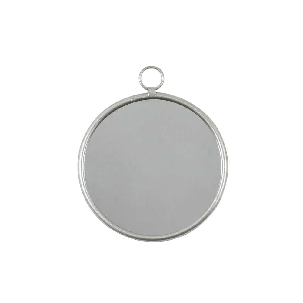 Product photograph of Gallery Interiors Kassia Mirror Silver from Olivia's.