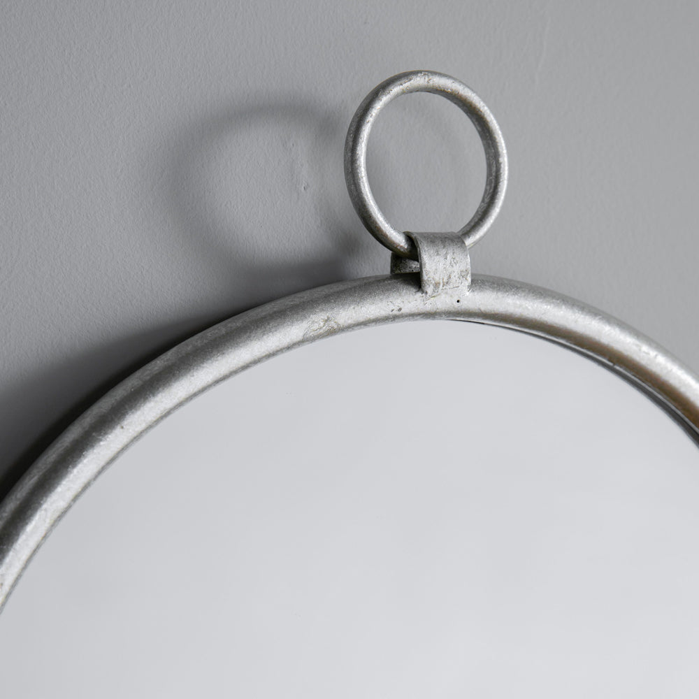 Product photograph of Gallery Interiors Kassia Mirror Silver from Olivia's.