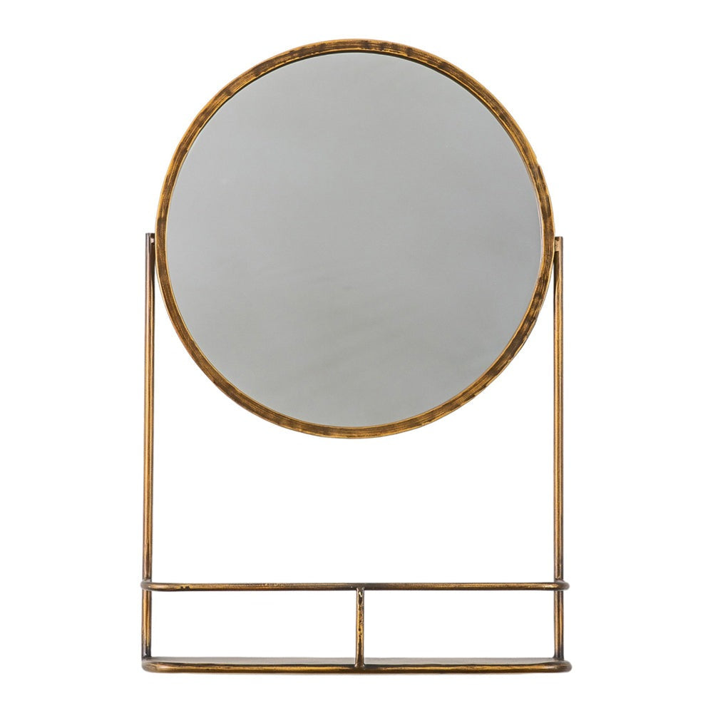 Product photograph of Gallery Interiors Maddison Wall Mirror In Bronze from Olivia's