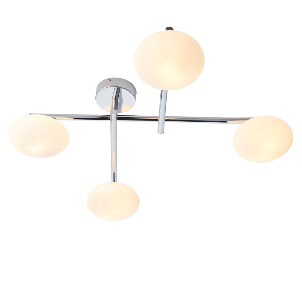 Product photograph of Olivia S Harper Bathroom 4 Ceiling Light In Chrome from Olivia's.