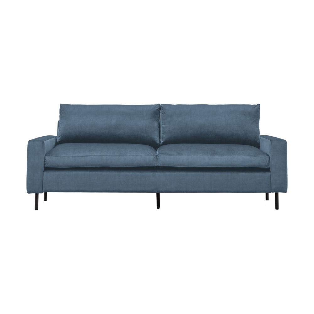 Product photograph of Olivia S Sofa In A Box Model 7 - 3 Seater Sofa In Airforce Blue from Olivia's