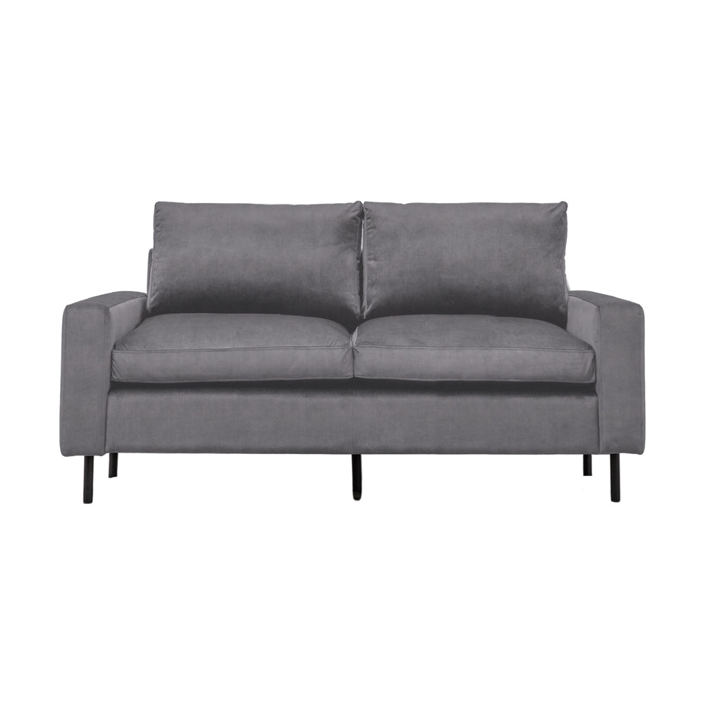 Product photograph of Olivia S Sofa In A Box Model 7 - 2 Seater Sofa In Steel Grey from Olivia's