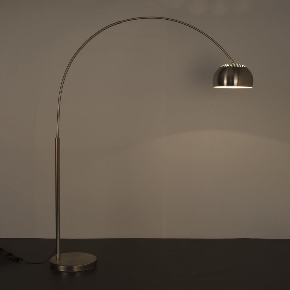 Product photograph of Olivia S Nordic Living Collection - Ferre Floor Lamp In Silver from Olivia's.