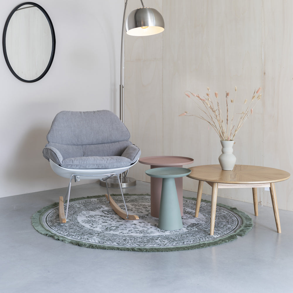 Product photograph of Olivia S Nordic Living Collection - Ferre Floor Lamp In Silver from Olivia's.