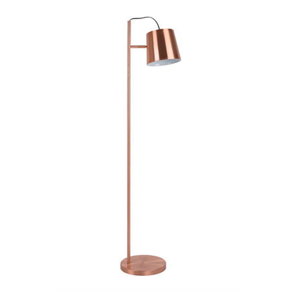 Product photograph of Zuiver Buckle Head Floor Lamp Copper Copper from Olivia's