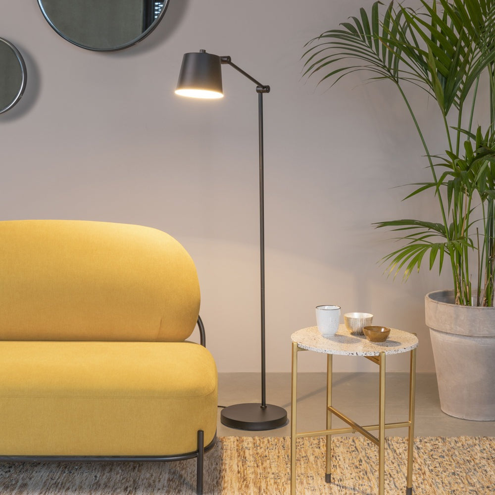 Product photograph of Olivia S Nordic Living Collection - Haley Floor Lamp In Grey from Olivia's.