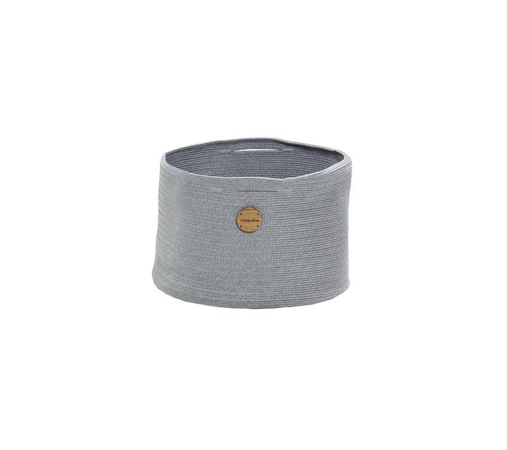 Product photograph of Cane-line Soft Rope Medium Basket Light Grey from Olivia's