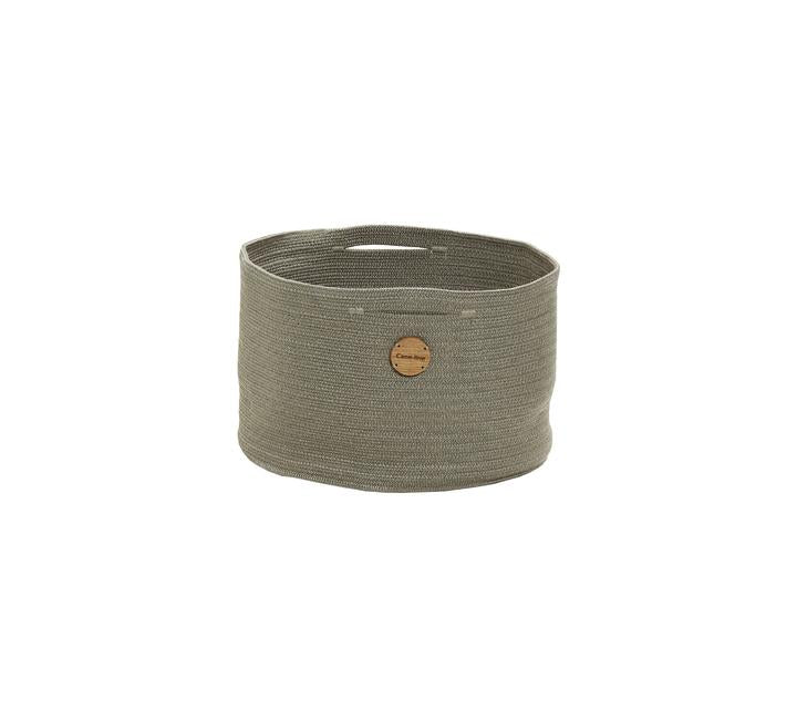 Product photograph of Cane-line Soft Rope Basket Medium Taupe from Olivia's