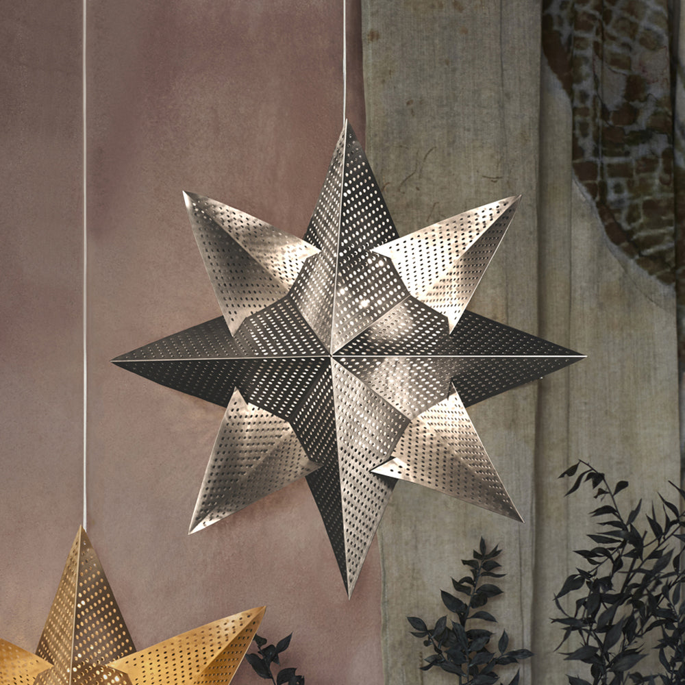Product photograph of Lene Metal Star Silver from Olivia's