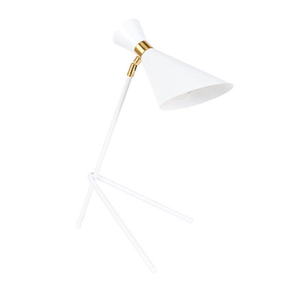 Product photograph of Zuiver Shady Table Lamp White White from Olivia's