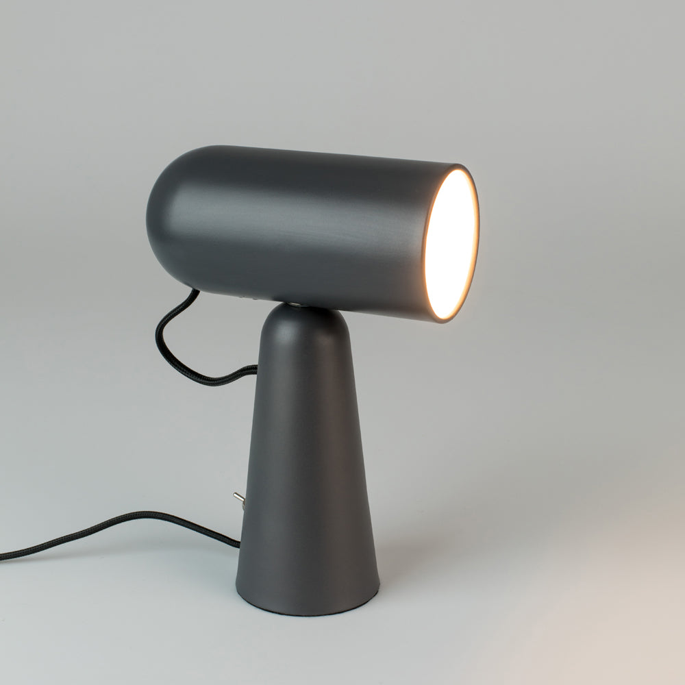 Product photograph of Olivia S Nordic Living Collection - Versa Desk Lamp In Dark Grey from Olivia's.